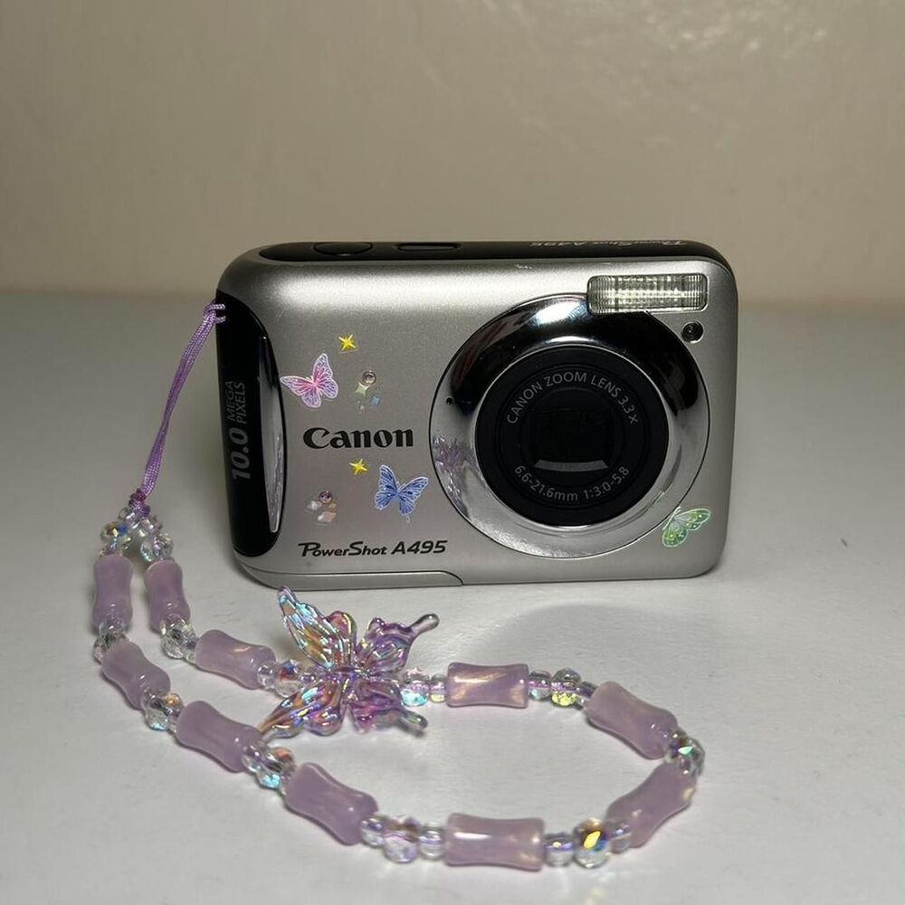 Canon Silver and Grey Cameras-and-accessories